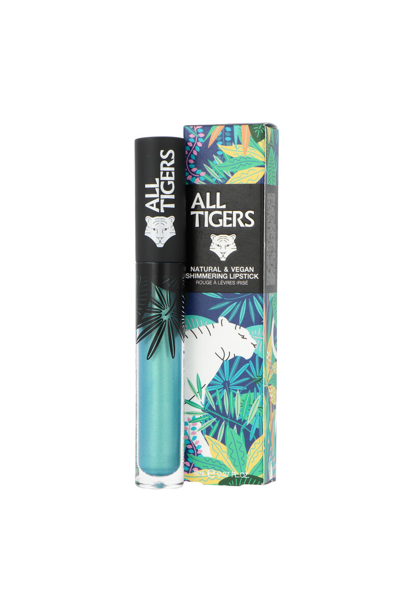 All Tigers, Натуральная и веганская мерцающая губная помада 989 Steal The Show, Губная помада, 8 мл
All Tigers, Натуральная и веганская мерцающая губная помада 989 Steal The Show, Губная помада, 8 мл