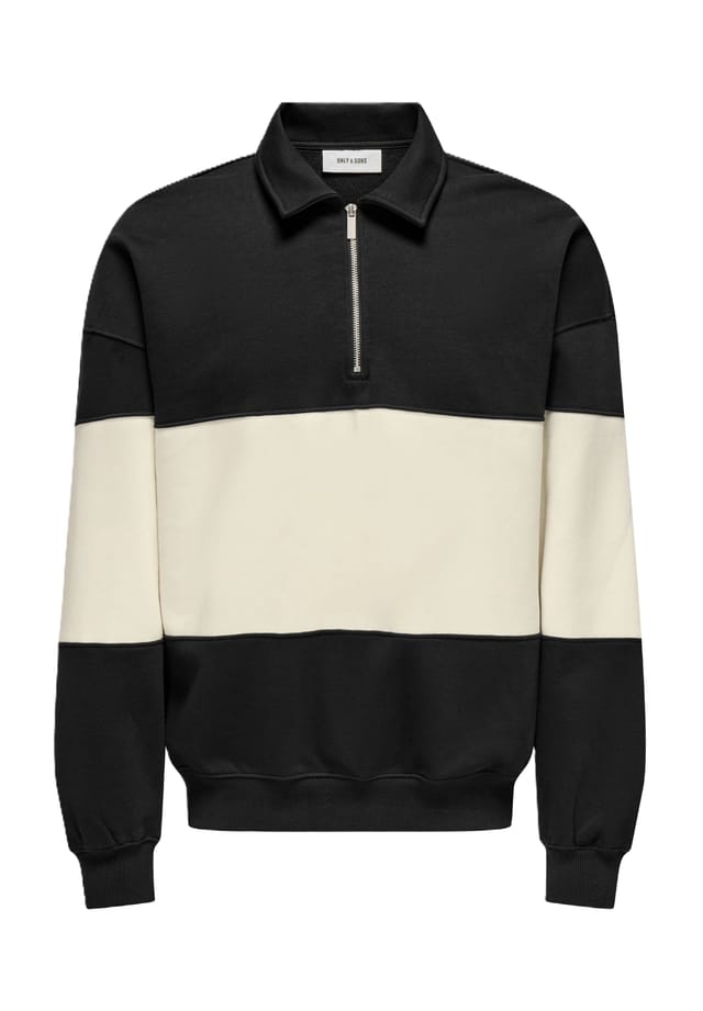 Толстовка с воротником-стойкой Only & Sons, черный
Толстовка с воротником-стойкой Only & Sons, черный