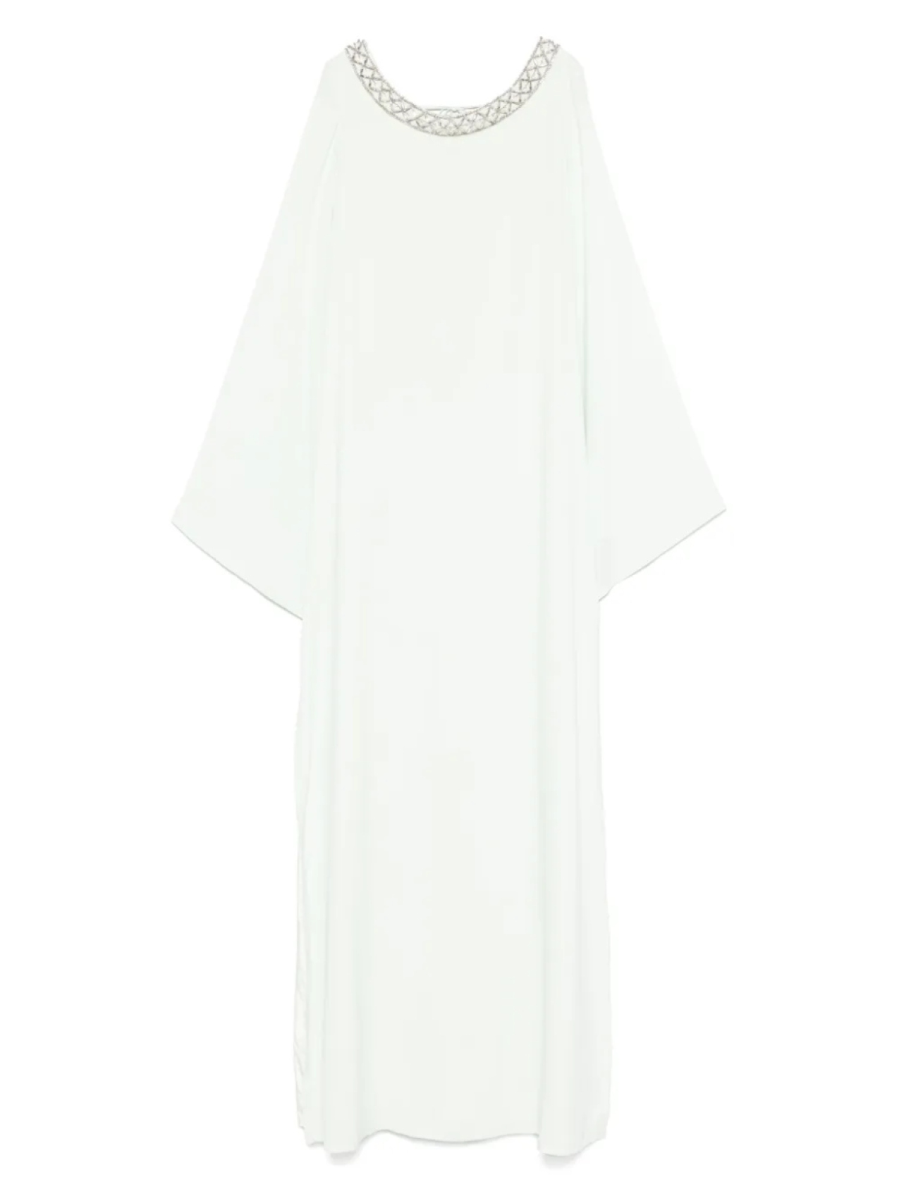 Длинное платье, украшенное драгоценными камнями Amen, зеленый
Длинное платье, украшенное драгоценными камнями Amen, зеленый