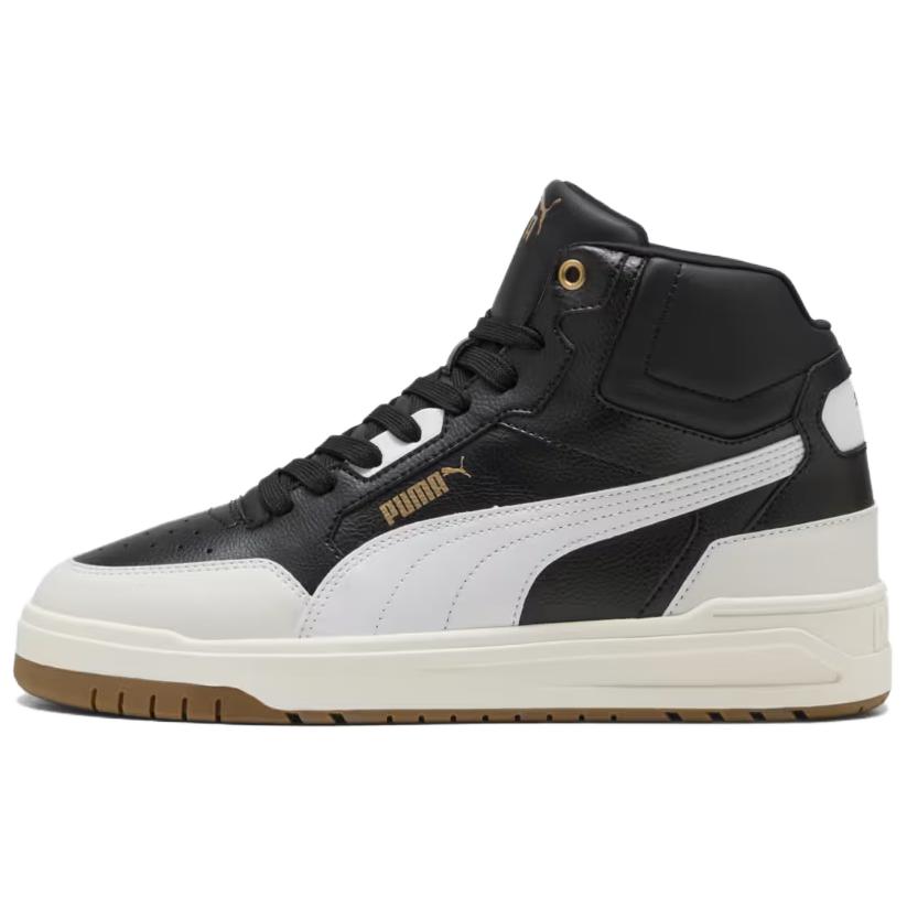 PUMA Шаффл мид топ скейтборд обувь мужские черный белый
PUMA Шаффл мид топ скейтборд обувь мужские черный белый