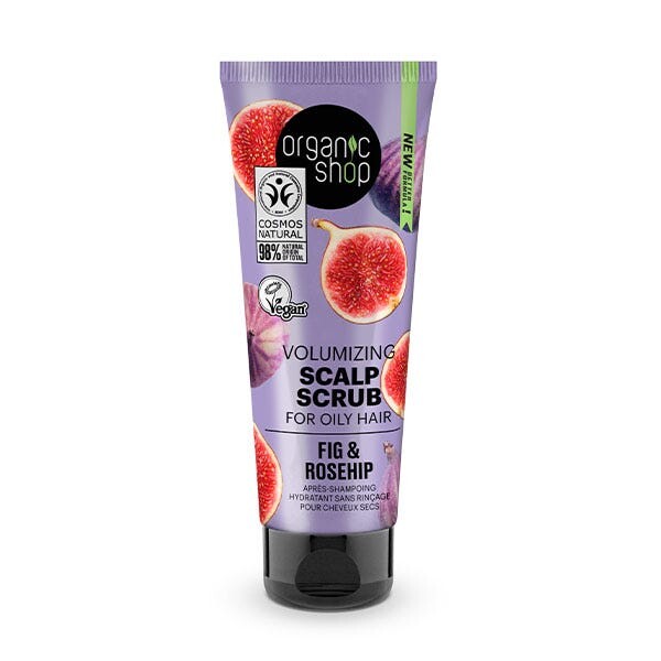 Скраб для объема кожи головы «Инжир и шиповник» 75 мл Organic Shop
Скраб для объема кожи головы «Инжир и шиповник» 75 мл Organic Shop