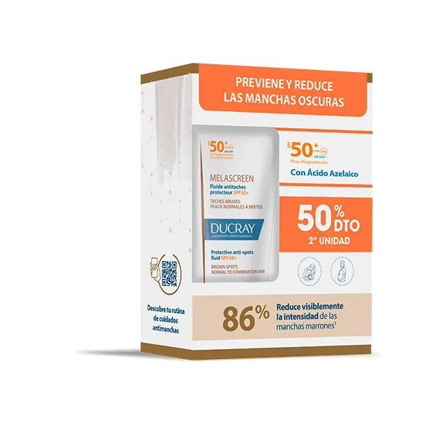 Защитная жидкость против пятен Pack Melascreen Ducray, 1 UD
Защитная жидкость против пятен Pack Melascreen Ducray, 1 UD