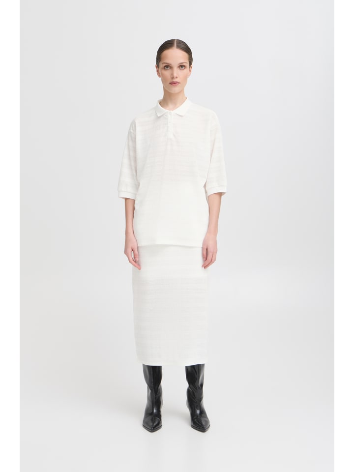 Рубашка-поло IXKNITTY классического кроя в цвете Cloud Dancer ICHI
Рубашка-поло IXKNITTY классического кроя в цвете Cloud Dancer ICHI