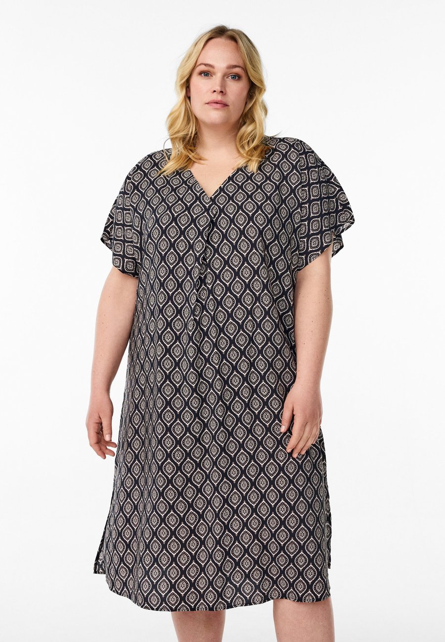 Платье Zizzi MIT V-AUSSCHNITT, Navy Ethnic Aop/Dark Blue
Платье Zizzi MIT V-AUSSCHNITT, Navy Ethnic Aop/Dark Blue