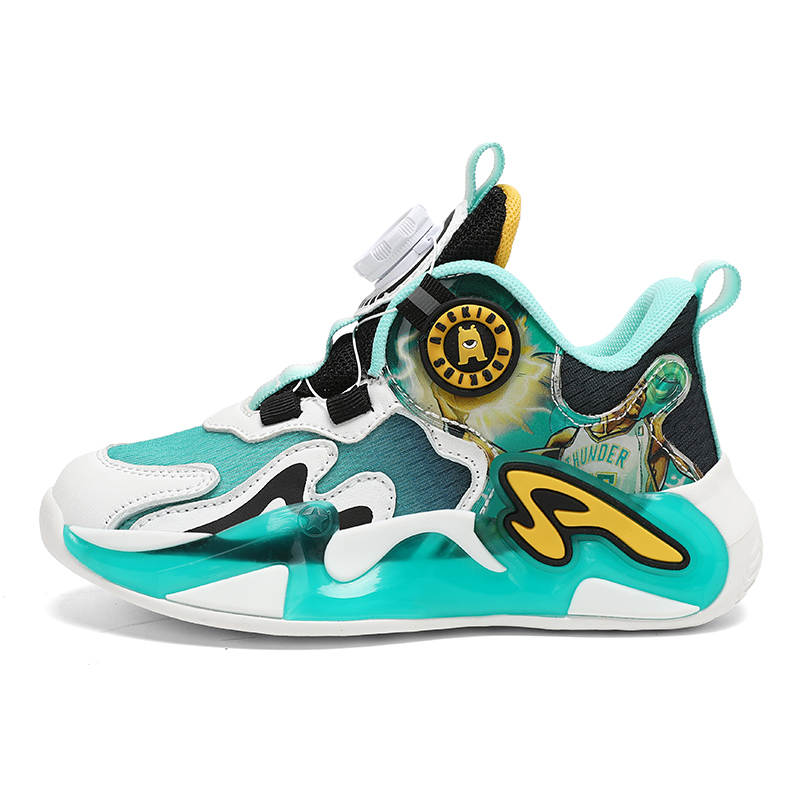 Детские баскетбольные кроссовки средней высоты, нескользящие, износостойкие, легкие, с амортизацией ABC KIDS, белый 
Детские баскетбольные кроссовки средней высоты, нескользящие, износостойкие, легкие, с амортизацией ABC KIDS, белый