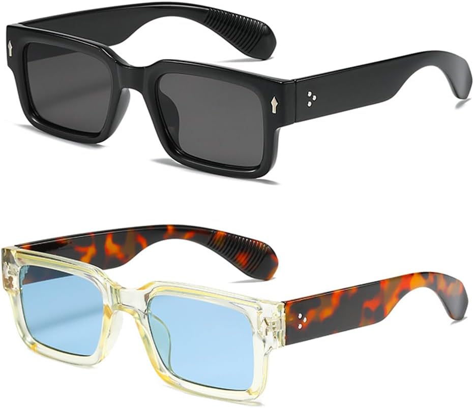 Квадратные модные солнцезащитные очки для женщин и мужчин, массивные прямоугольные очки, дизайнерские солнцезащитные очки GOBIGER, Black/Grey+transparent Yellow Leopard Leg/Blue
Квадратные модные солнцезащитные очки для женщин и мужчин, массивные прямоугольные очки, дизайнерские солнцезащитные очки GOBIGER, Black/Grey+transparent Yellow Leopard Leg/Blue