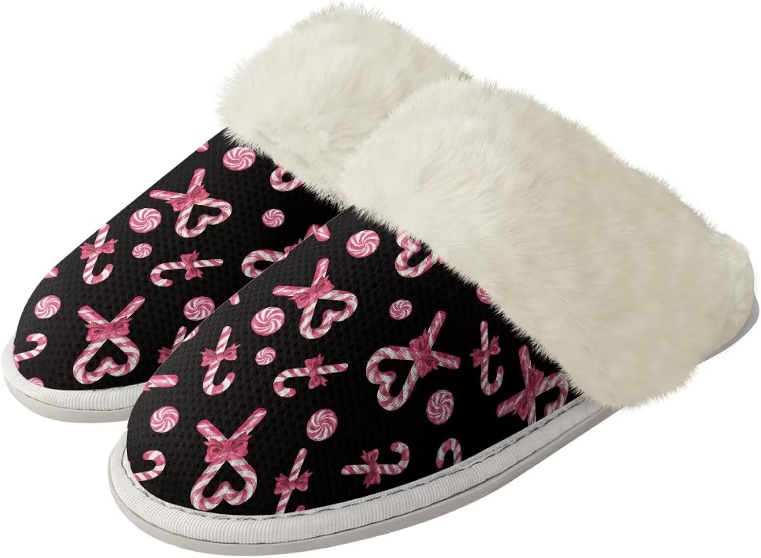 Тапочки Srengjodk для женщин и мужчин, хлопковые фланелевые тапочки с меховой отделкой, домашние тапочки, рождественские тапочки для пары, размеры 36-47, Xmas Love Candy Print
Тапочки Srengjodk для женщин и мужчин, хлопковые фланелевые тапочки с меховой отделкой, домашние тапочки, рождественские тапочки для пары, размеры 36-47, Xmas Love Candy Print