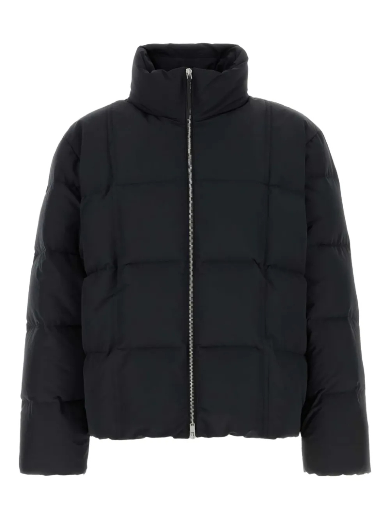 Пуховик на молнии Jil Sander, черный 
Пуховик на молнии Jil Sander, черный