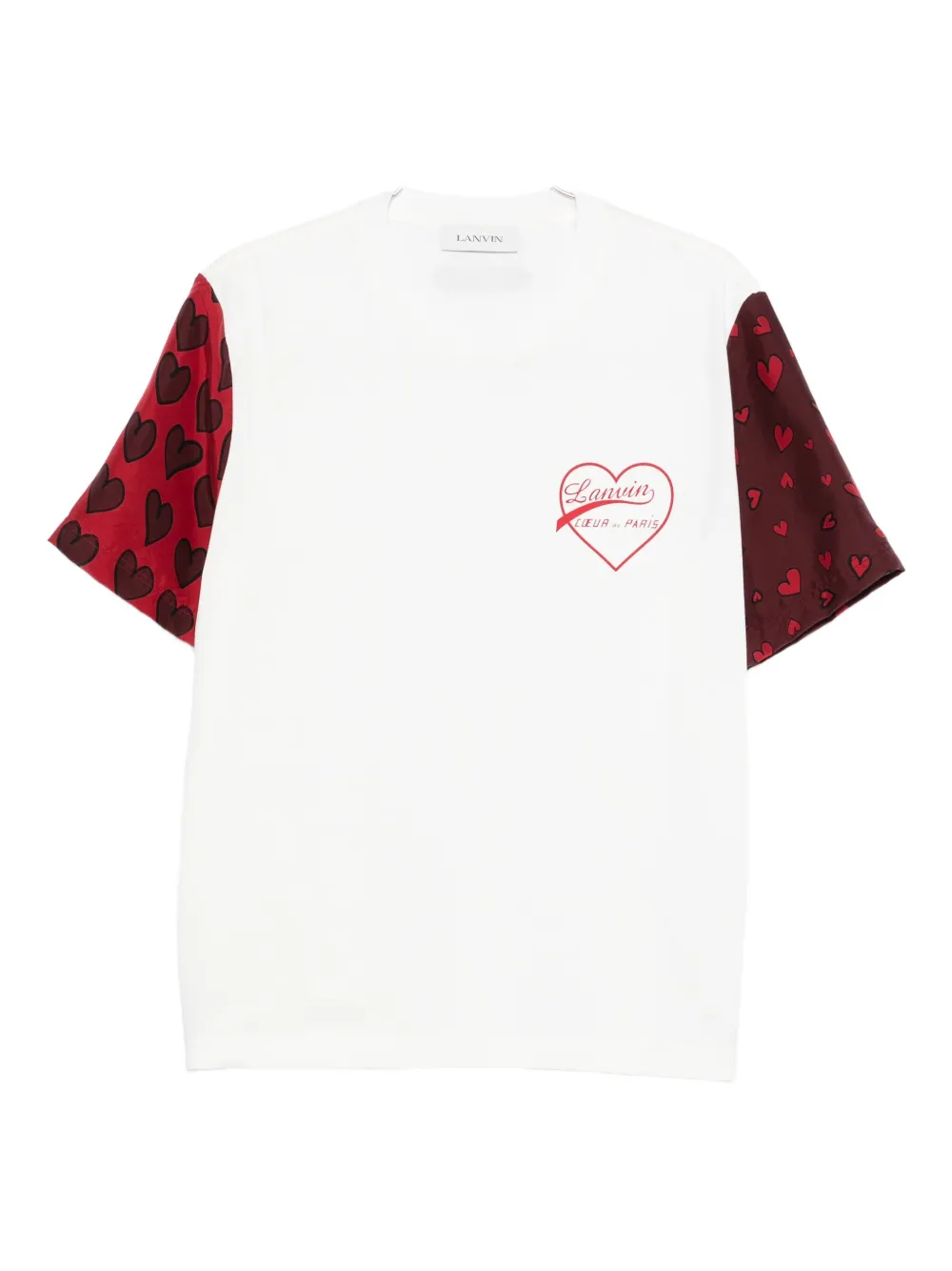 Футболка с принтом сердца Lanvin, белый
Футболка с принтом сердца Lanvin, белый