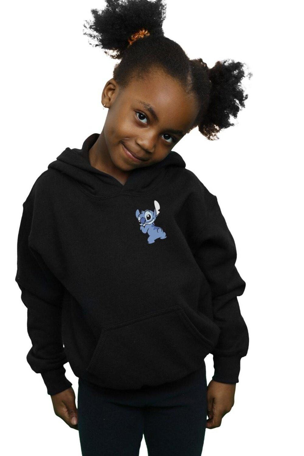 Толстовка Lilo And Stitch с принтом груди на спине Disney, черный
Толстовка Lilo And Stitch с принтом груди на спине Disney, черный