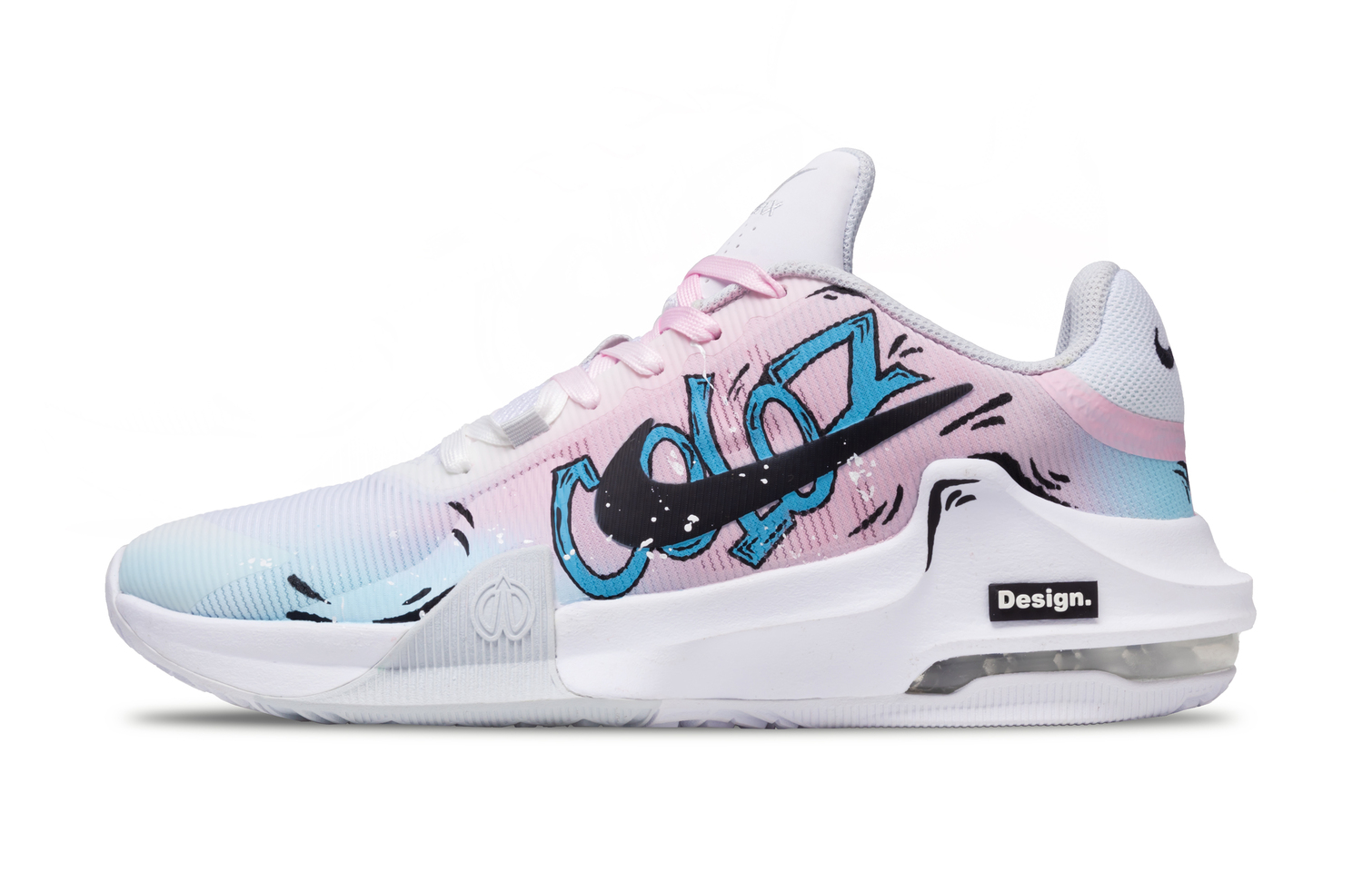 Nike Кроссовки баскетбольные мужские Air Max Impact 4 Trendy Toy, Solar Power, противоскользящие, износостойкие, низкие, белый, розовый, синий
Nike Кроссовки баскетбольные мужские Air Max Impact 4 Trendy Toy, Solar Power, противоскользящие, износостойкие, низкие, белый, розовый, синий