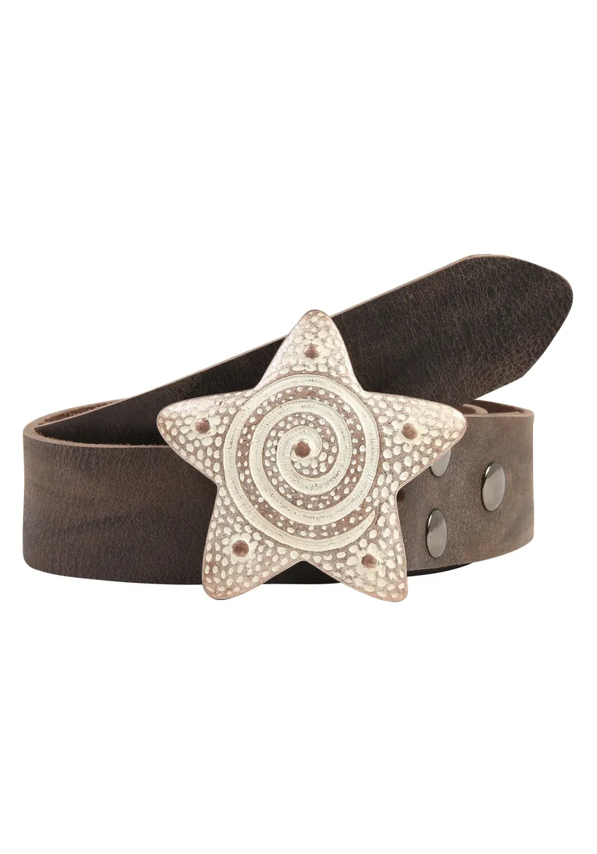 Кожаный ремень LIFEBULT by showroom 019° с пряжкой в виде звезды Rettungsring By Showroom 019°, коричневый
Кожаный ремень LIFEBULT by showroom 019° с пряжкой в виде звезды Rettungsring By Showroom 019°, коричневый