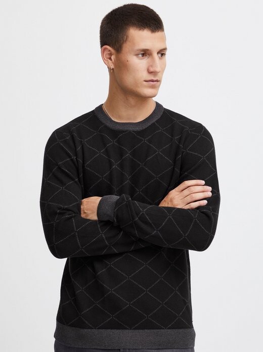 Свитер с круглым вырезом bhnison Blend, черный
Свитер с круглым вырезом bhnison Blend, черный