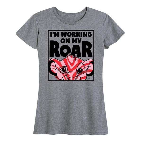 Футболка с принтом I'm working on my roar, The Lion King Simba Disney, Heather Gray
Футболка с принтом I'm working on my roar, The Lion King Simba Disney, Heather Gray