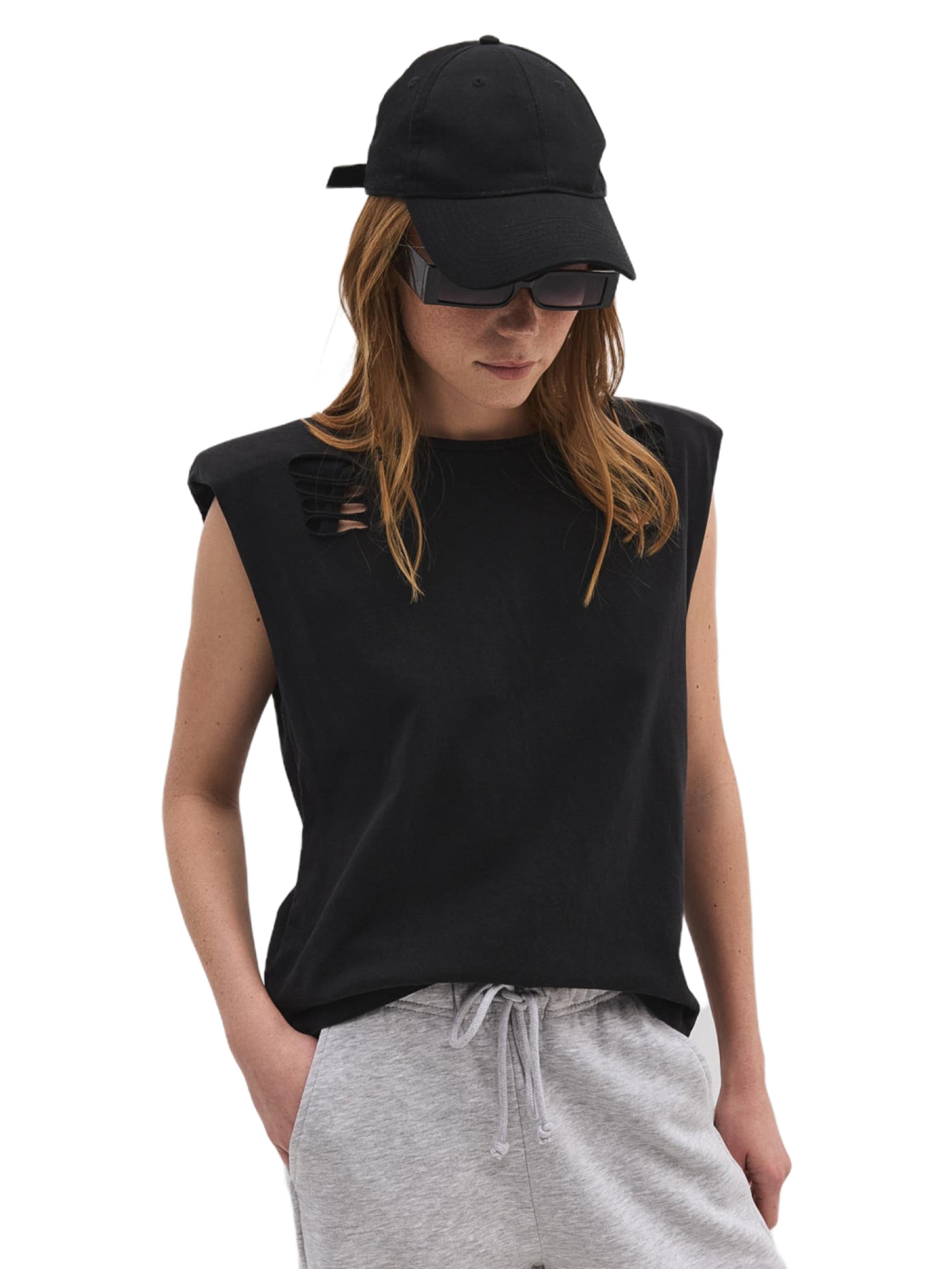 No Matter What Топ в черном цвете
No Matter What Топ в черном цвете