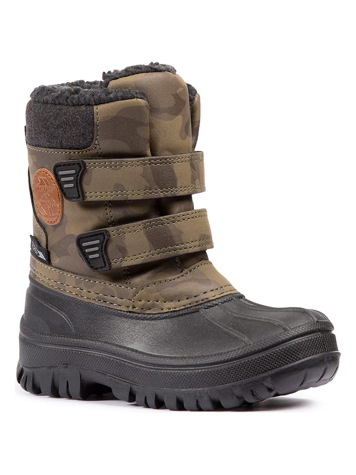 Trespass Зимние ботинки «Алекс» цвета хаки/черный
Trespass Зимние ботинки «Алекс» цвета хаки/черный