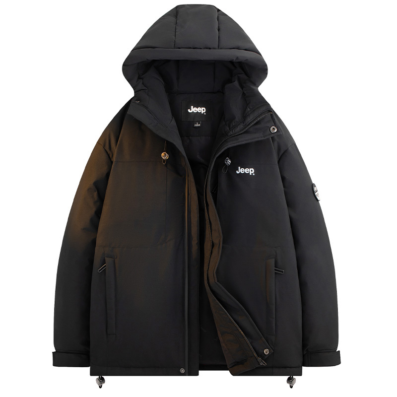 Jeep Унисекс пуховик, Black (90 Fleece, Quality Recommendation)
Jeep Унисекс пуховик, Black (90 Fleece, Quality Recommendation)