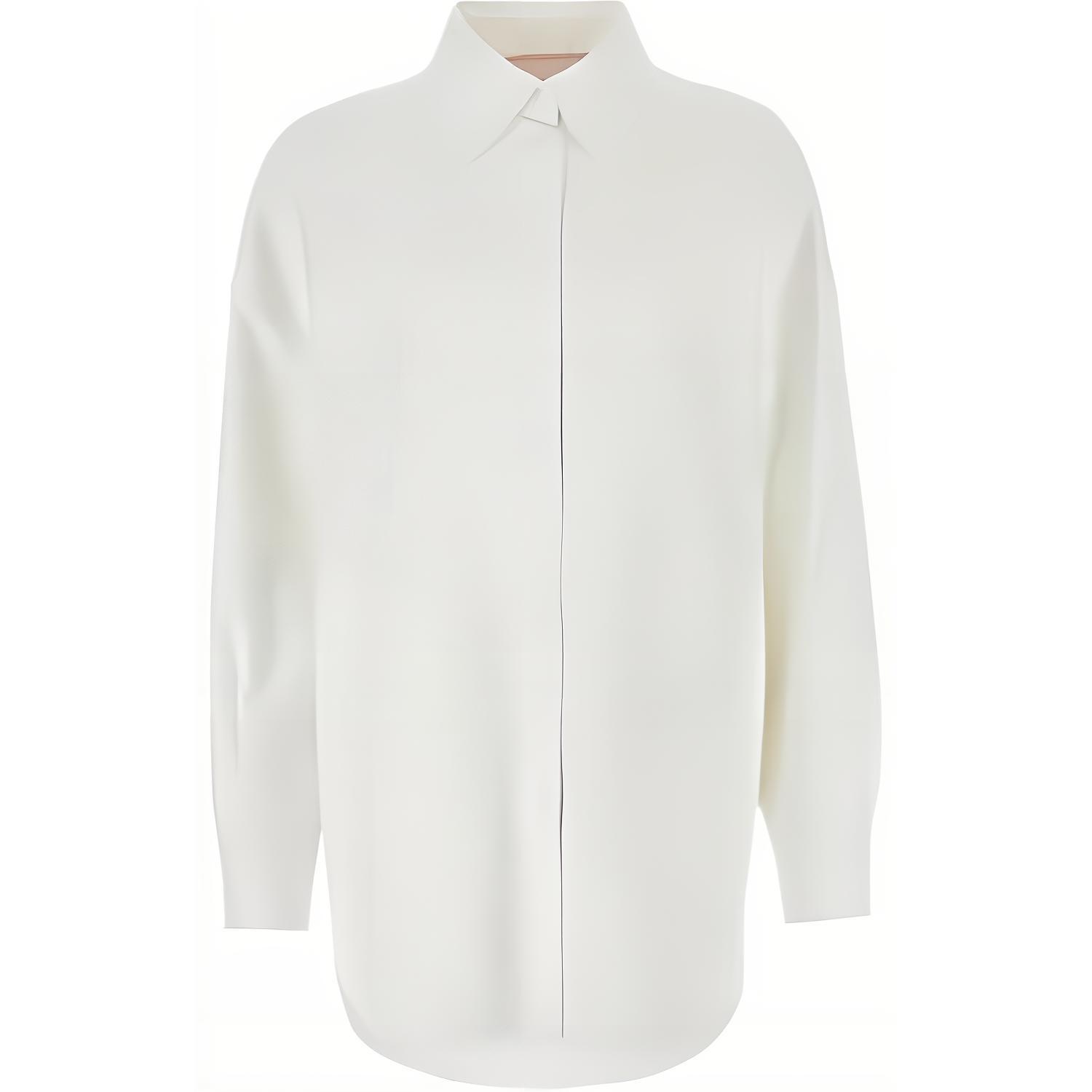 Рубашка с длинными рукавами на пуговицах Valentino, белый
Рубашка с длинными рукавами на пуговицах Valentino, белый