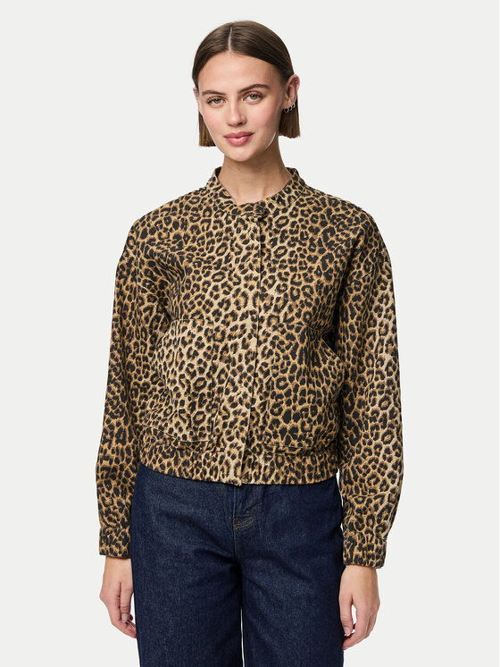 Куртка-Бомбер стандартный крой Salume 17156456 Pieces, коричневый
Куртка-Бомбер стандартный крой Salume 17156456 Pieces, коричневый