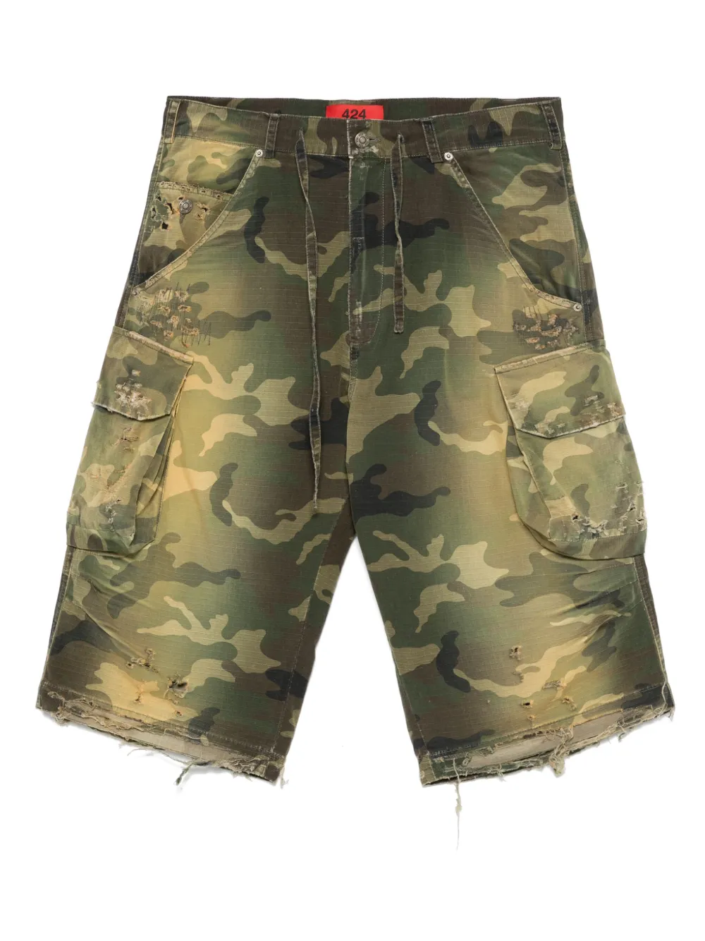 Шорты с камуфляжным принтом 424, зеленый
Шорты с камуфляжным принтом 424, зеленый