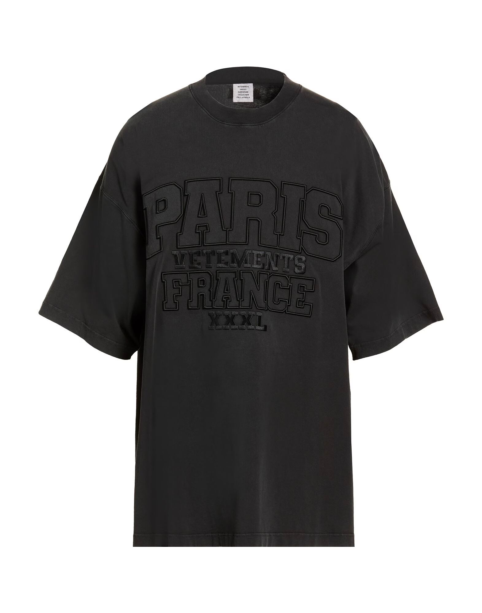 Футболка Vetements, тёмно-серый
Футболка Vetements, тёмно-серый