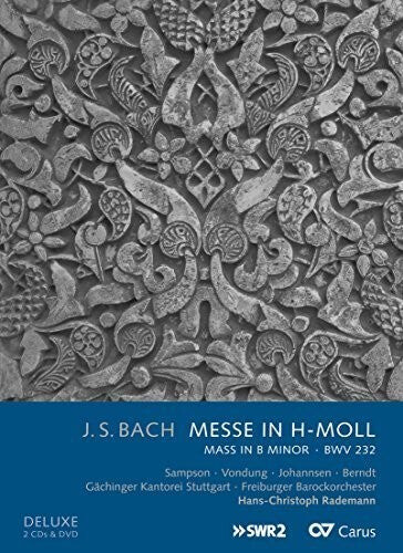 CD диск Bach, J.S. / Sampson / Vondung / Johannsen / Berndt: Messe in H-Moll (Mass in B Minor) BWV 233 
CD диск Bach, J.S. / Sampson / Vondung / Johannsen / Berndt: Messe in H-Moll (Mass in B Minor) BWV 233