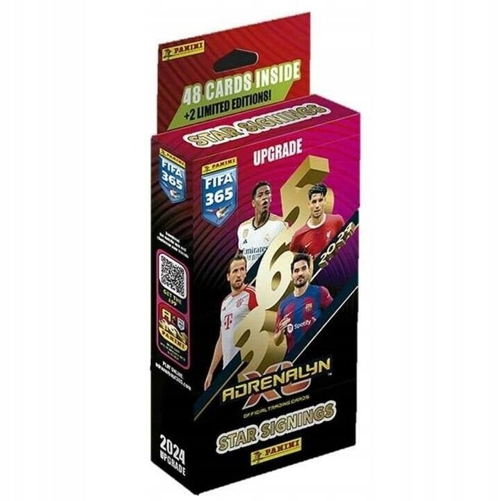 Обновление Star Signings Booster Set Panini Fifa 365 2024, 48 карт
Обновление Star Signings Booster Set Panini Fifa 365 2024, 48 карт