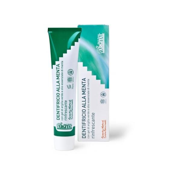 Освежающая зубная паста на основе мятного масла, 75 мл Argital Pielęgnacja jamy ustne
Освежающая зубная паста на основе мятного масла, 75 мл Argital Pielęgnacja jamy ustne