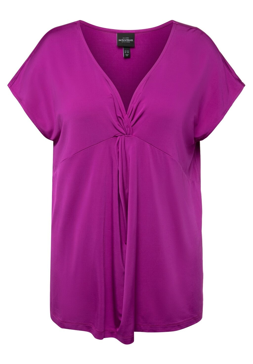 Базовая футболка KNOT DETAIL SLEEVE SLINKY Ulla Popken, красный
Базовая футболка KNOT DETAIL SLEEVE SLINKY Ulla Popken, красный