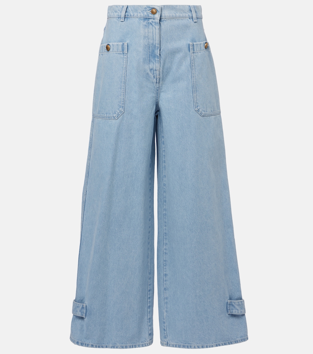 Pugnale джинсы с высокой посадкой и широкими штанинами Max Mara, Chiaro Pulito
Pugnale джинсы с высокой посадкой и широкими штанинами Max Mara, Chiaro Pulito