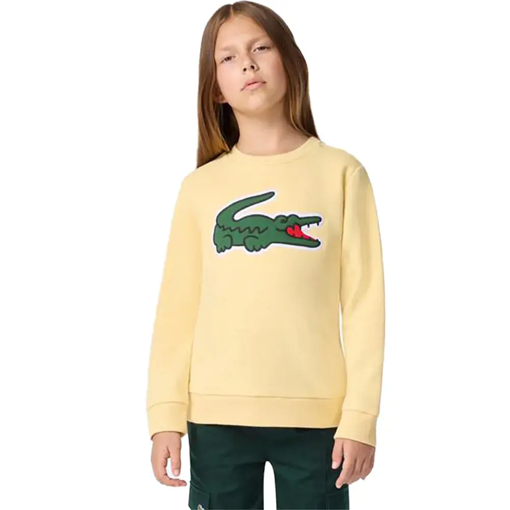Толстовка Lacoste Kids Pique Applique Fleece Crew, желтый
Толстовка Lacoste Kids Pique Applique Fleece Crew, желтый