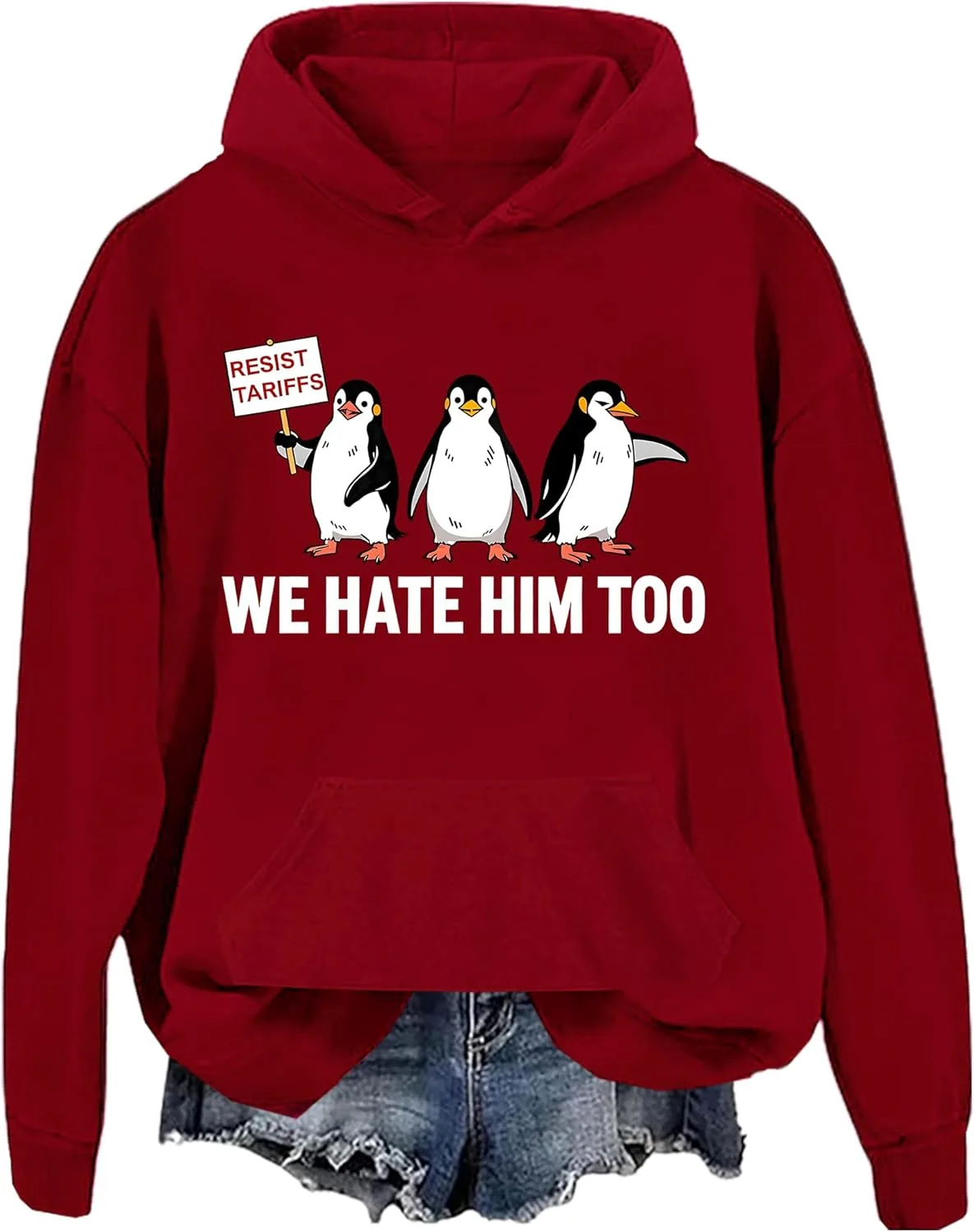 Толстовка Resist с пингвинами
Толстовка Resist с пингвинами