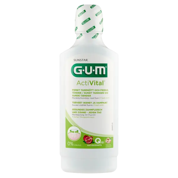 Ополаскиватель для полости рта, 500 мл Gum Activital
Ополаскиватель для полости рта, 500 мл Gum Activital