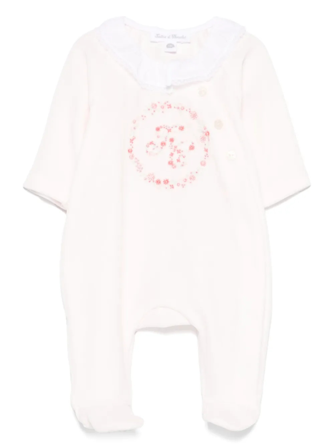 Tartine Et Chocolat бархатная пижама с цветочной вышивкой, розовый
Tartine Et Chocolat бархатная пижама с цветочной вышивкой, розовый