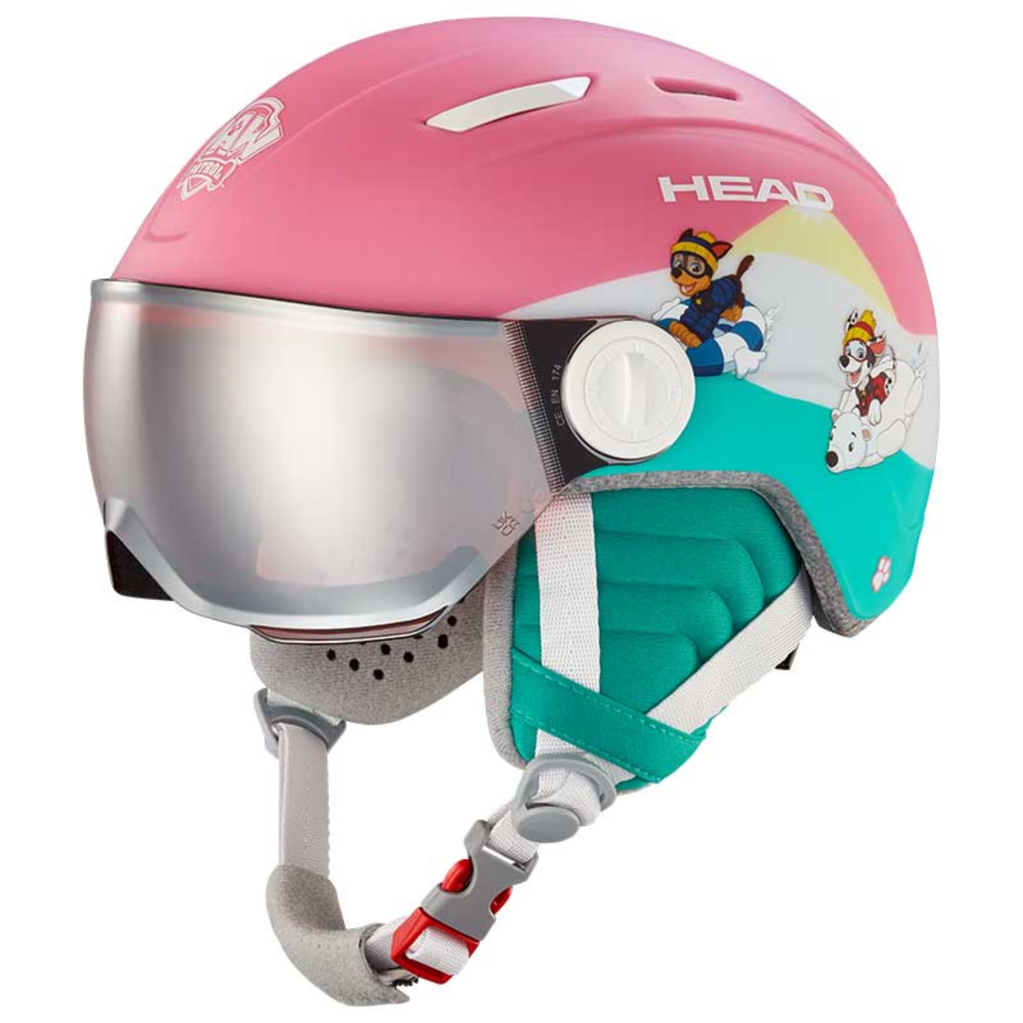 Детский лыжный шлем Maja Visor Paw Patrol Head, Pink/White/Green
Детский лыжный шлем Maja Visor Paw Patrol Head, Pink/White/Green