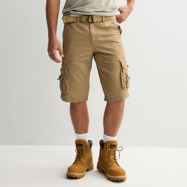 Мужские шорты карго с поясом Hollywood, хаки
Мужские шорты карго с поясом Hollywood, хаки