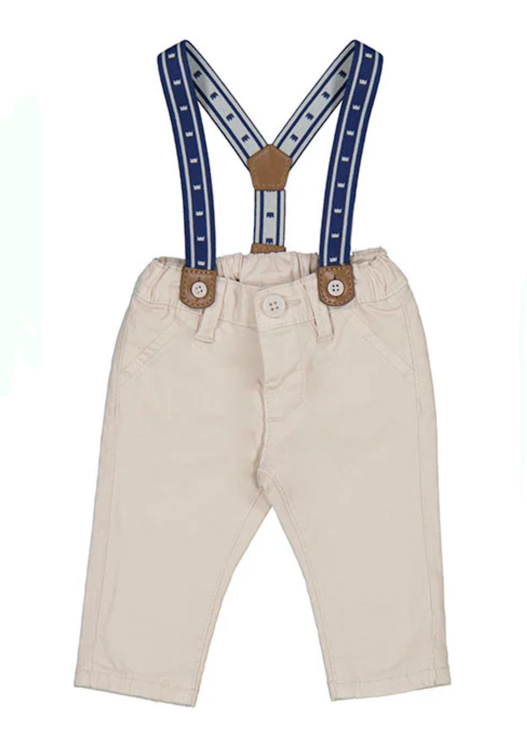 Брюки для мальчика с подтяжками, цвет хаки Mayoral
Брюки для мальчика с подтяжками, цвет хаки Mayoral