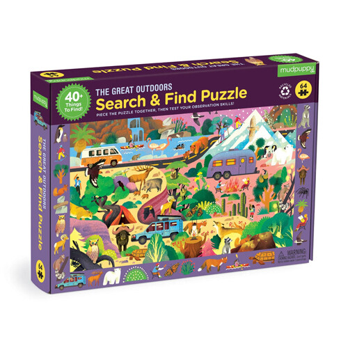 Пазл The Great Outdoors 64 Piece Search And Find Puzzle
Пазл The Great Outdoors 64 Piece Search And Find Puzzle