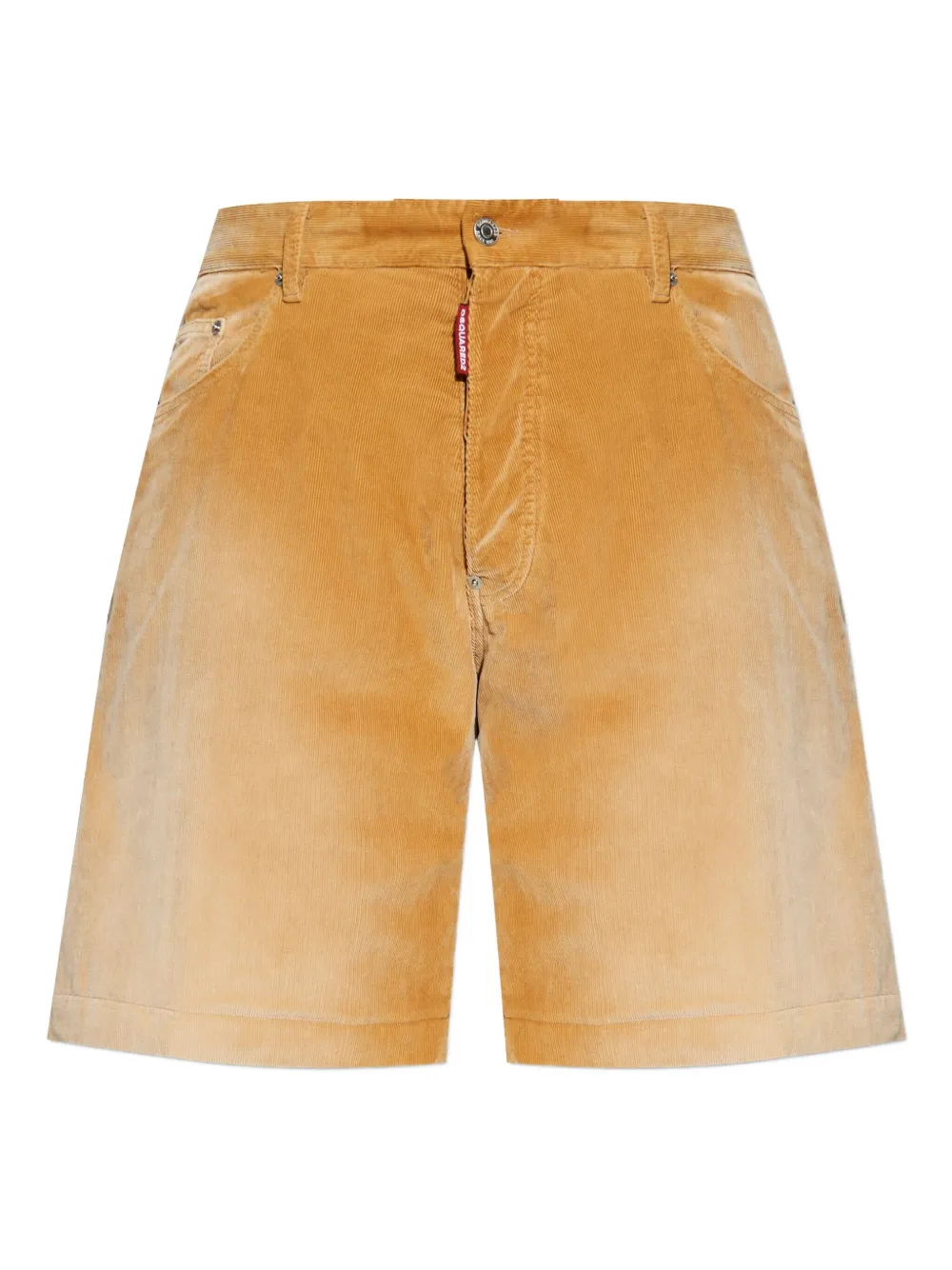 Вельветовые шорты с пятью карманами DSQUARED2, коричневый 
Вельветовые шорты с пятью карманами DSQUARED2, коричневый