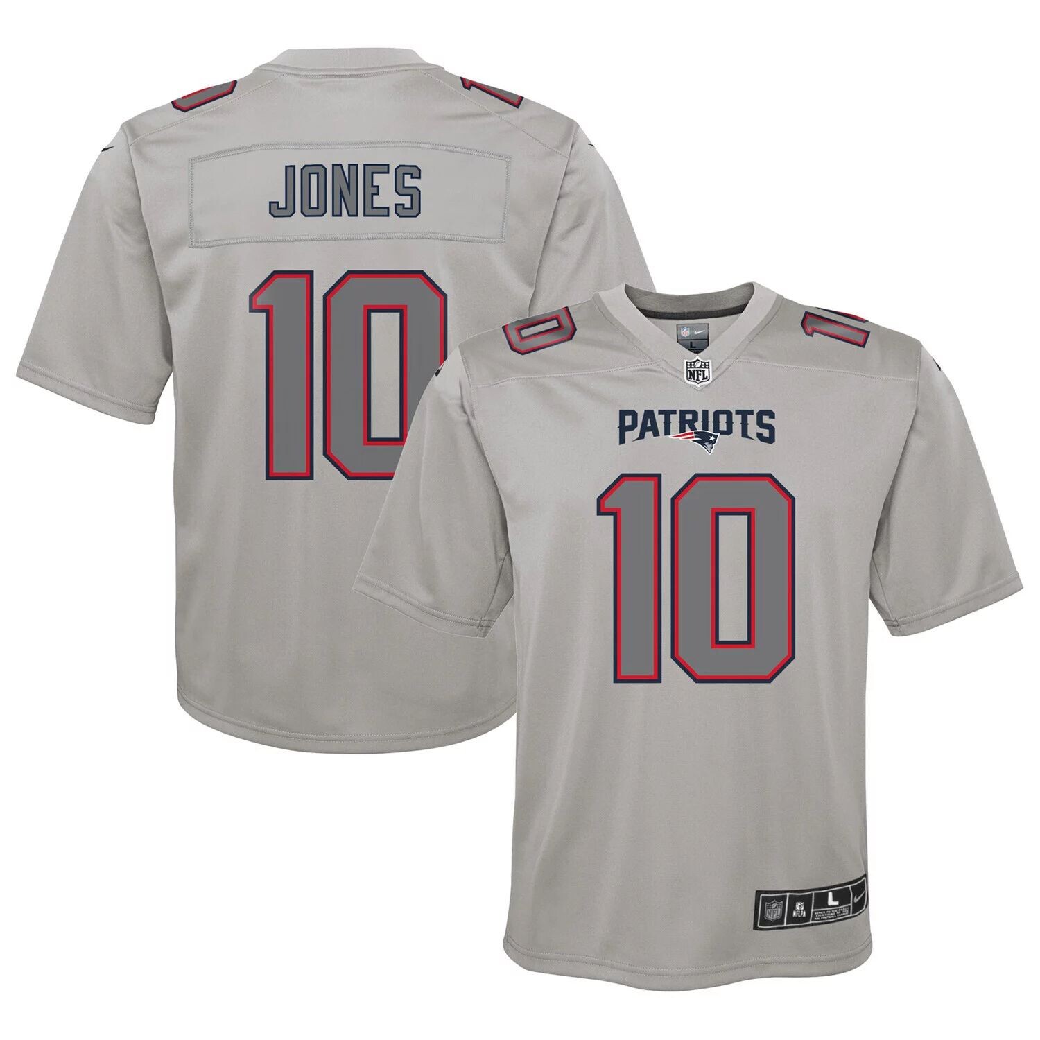 Молодежный джерси Nike Mac Jones Grey New England Patriots Атмосфера Fashion Game Джерси Nike
Молодежный джерси Nike Mac Jones Grey New England Patriots Атмосфера Fashion Game Джерси Nike