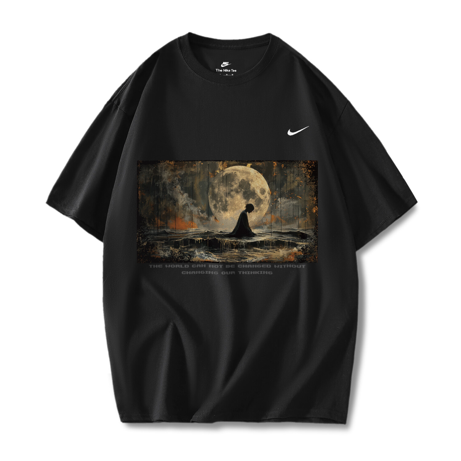 Футболка унисекс черная Nike, черный
Футболка унисекс черная Nike, черный