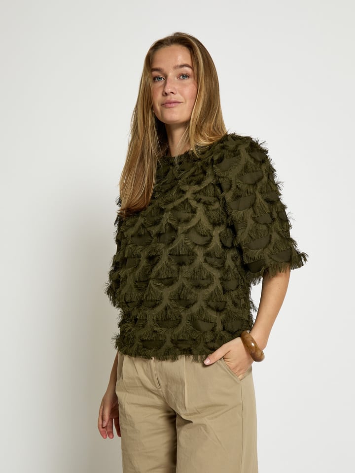 Блузка в цвете Виноградный лист Peppercorn
Блузка в цвете Виноградный лист Peppercorn