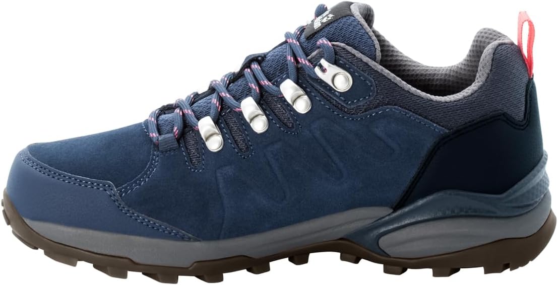 Кроссовки для походов Jack Wolfskin Unisex Refugio Texapore Low W, синий/серый/темно-синий
Кроссовки для походов Jack Wolfskin Unisex Refugio Texapore Low W, синий/серый/темно-синий
