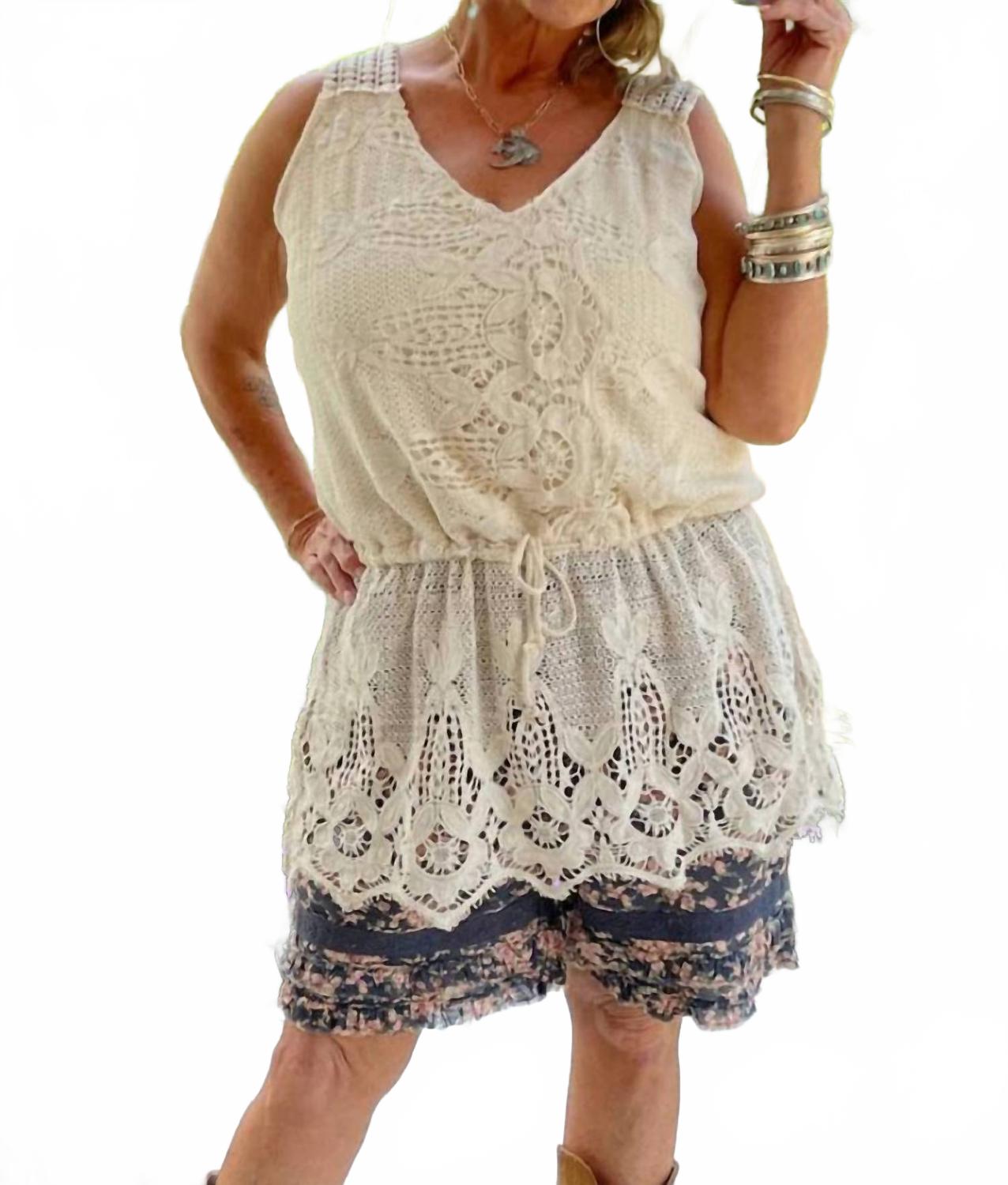 Jaded Gypsy Туника Dream Weaver цвета слоновой кости
Jaded Gypsy Туника Dream Weaver цвета слоновой кости