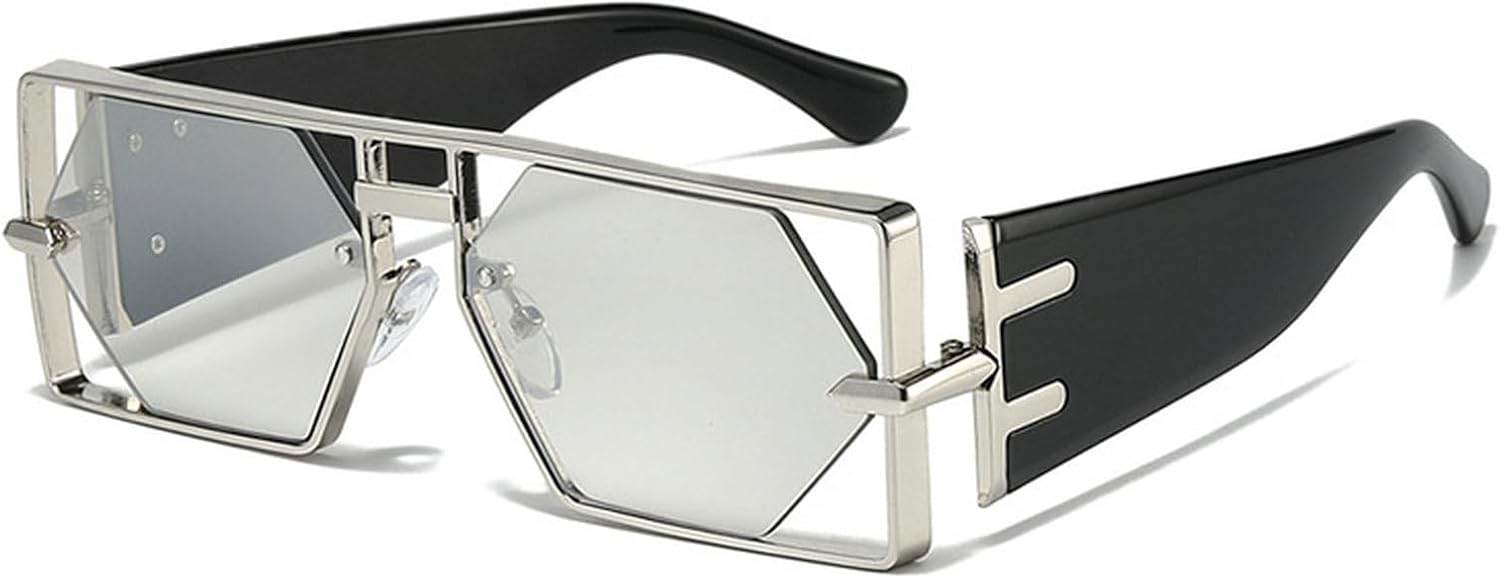 Роскошные панк-солнцезащитные очки с градиентным дизайном, квадратной оправой, шестиугольными линзами, металлическим покрытием, для мужчин и женщин, для активного отдыха, защита от УФ-излучения UV400 mincl, C1
Роскошные панк-солнцезащитные очки с градиентным дизайном, квадратной оправой, шестиугольными линзами, металлическим покрытием, для мужчин и женщин, для активного отдыха, защита от УФ-излучения UV400 mincl, C1