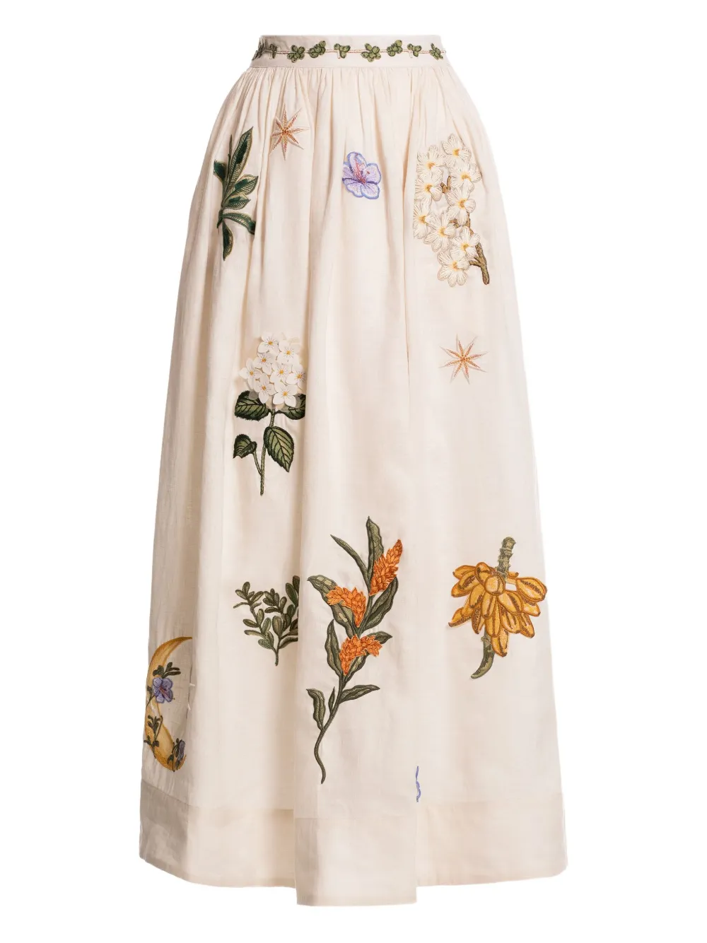 Юбка миди с цветочной вышивкой AGUA BY AGUA BENDITA, нейтральный
Юбка миди с цветочной вышивкой AGUA BY AGUA BENDITA, нейтральный