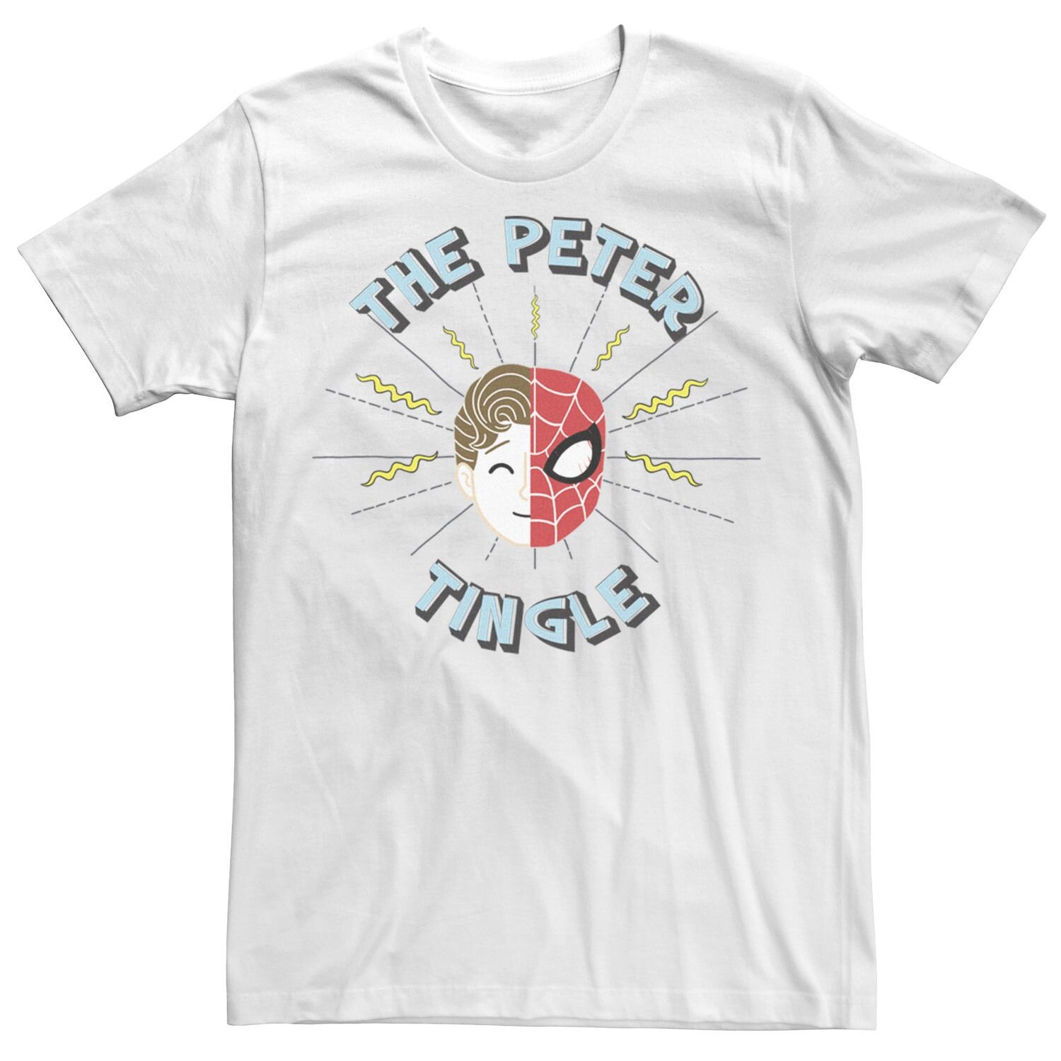 Мужская футболка Marvel Spider-Man Far From Home The Peter Tingle Head Shot Shot Licensed Character
Мужская футболка Marvel Spider-Man Far From Home The Peter Tingle Head Shot Shot Licensed Character