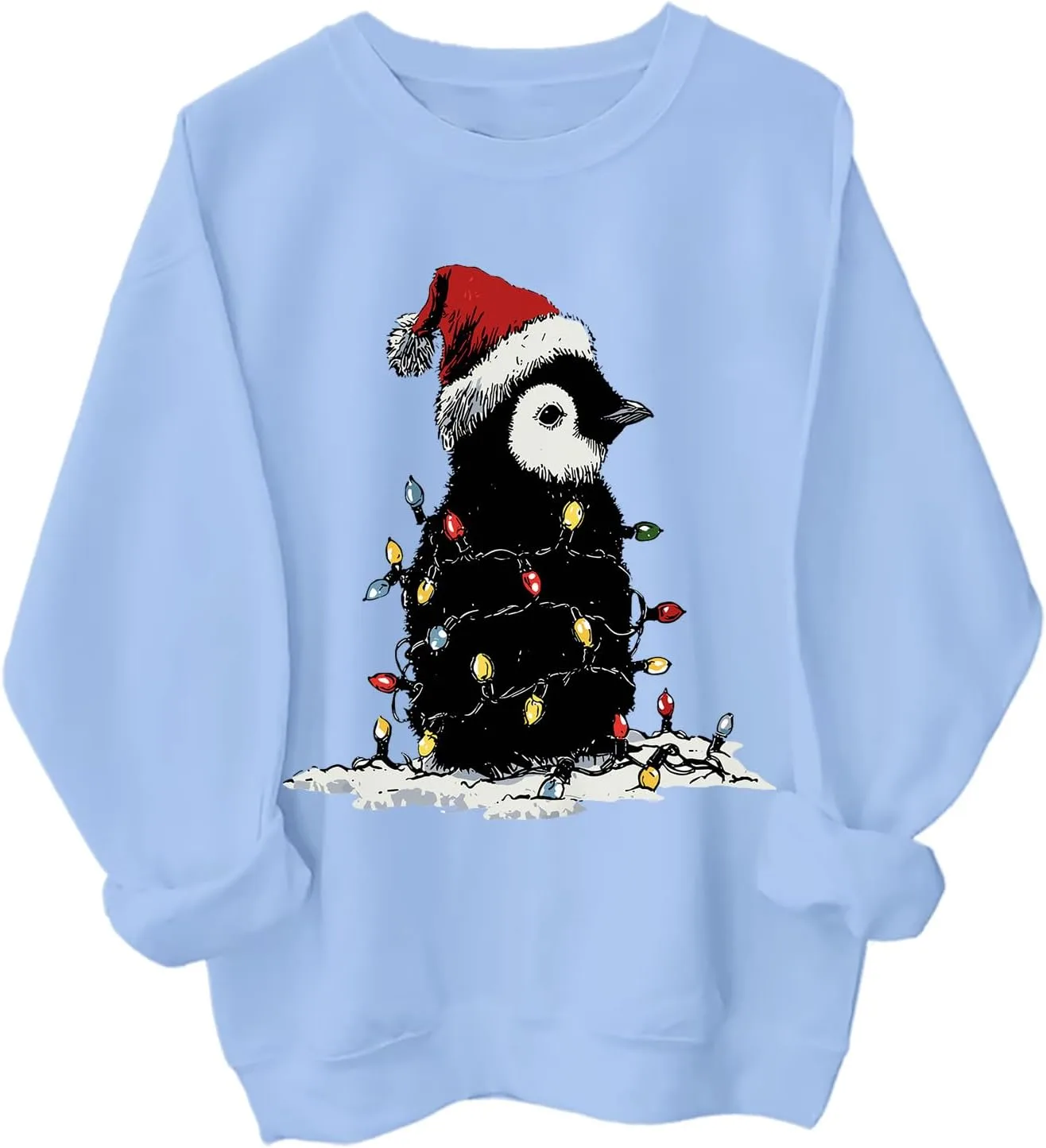 Свитшот с пингвином на Рождество Yuisi Doxn
Свитшот с пингвином на Рождество Yuisi Doxn