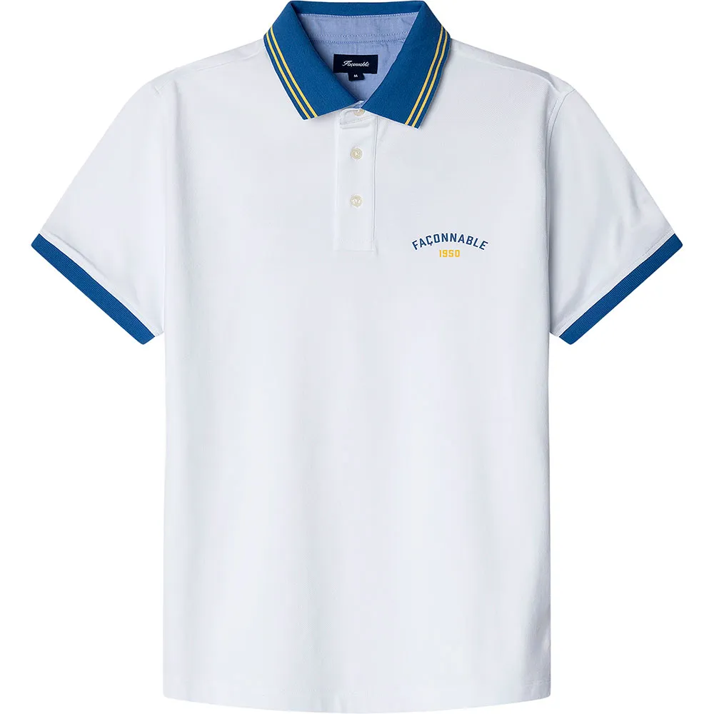 Поло с коротким рукавом Façonnable Flg Bck Print, белый
Поло с коротким рукавом Façonnable Flg Bck Print, белый