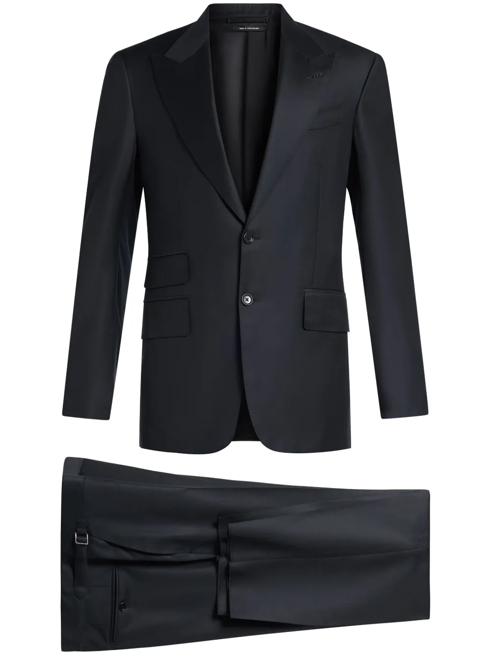 Костюм с однобортным пиджаком TOM FORD, черный
Костюм с однобортным пиджаком TOM FORD, черный